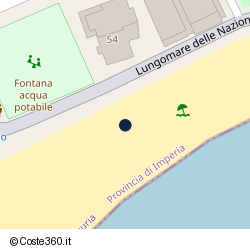 Posizione della concessione balneare Comune di San Bartolomeo Al Mare, A. 2006, N. 813