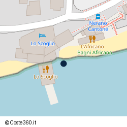 Posizione della concessione demaniale marittima Comune di Massa Lubrense, A. 2009, N. 136