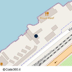 Posizione approssimativa di Net1 Beach Club Pizzeria Ristorante