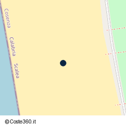 Posizione della concessione balneare Comune di Scalea, A. 2014, N. 35
