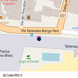 Posizione della concessione demaniale marittima Comune di Imperia, A. 2011, N. 7