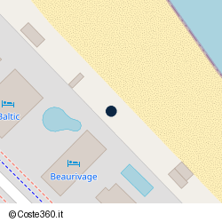 Posizione della concessione balneare Comune di Pesaro, A. 2012, N. 33492