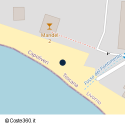 Posizione della concessione balneare Comune di Capoliveri, A. 2020, N. 16