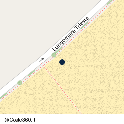 Posizione della concessione balneare Comune di Caorle, A. 2015, N. 7632