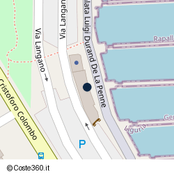 Posizione della concessione balneare Comune Rapallo, A. 2003, N. 100V