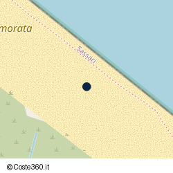 Posizione della concessione demaniale marittima Regione di Sardegna, A. 2004, N. R106