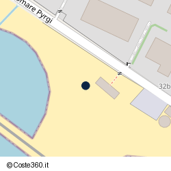 Posizione della concessione balneare Comune di Santa Marinella, A. 2008, N. 104