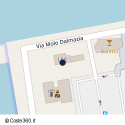 Posizione della concessione demaniale marittima Capitaneria di Porto di Ravenna, A. 2021, N. 1