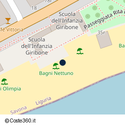 Posizione della concessione demaniale marittima Autorità Portuale di Mar Ligure Occidentale, A. 2024, N. SAV16