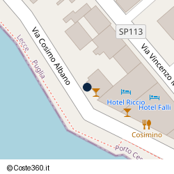 Posizione della concessione balneare Comune di Porto Cesareo, A. 2017, N. 21