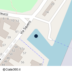 Posizione della concessione demaniale marittima Comune di Cesenatico, A. 2017, N. 30