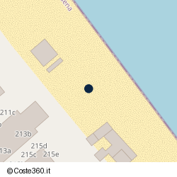 Posizione della concessione balneare Comune di Cesenatico, A. 2024, N. 13