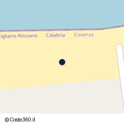 Posizione della concessione demaniale marittima Comune di Corigliano Rossano, A. 2023, N. 10
