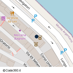 Posizione della concessione demaniale marittima Comune di Monte Argentario, A. 2022, N. 18