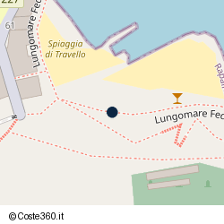 Posizione della concessione balneare Comune Rapallo, A. 2009, N. 18C