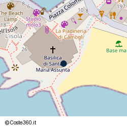 Posizione della concessione demaniale marittima Comune di Camogli, A. 2024, N. 13