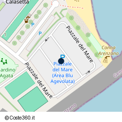 Posizione della concessione demaniale marittima Comune Arenzano, A. 2025, N. 1