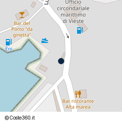 Posizione della concessione demaniale marittima Comune di Vieste, A. 2018, N. 22