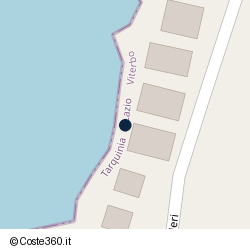 Posizione della concessione demaniale marittima Comune di Tarquinia, A. 2008, N. 21