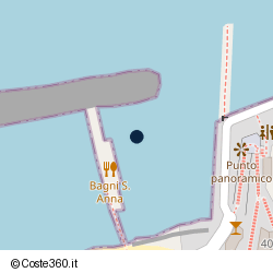 Posizione della concessione balneare Comune di Sorrento, A. 2011, N. 1