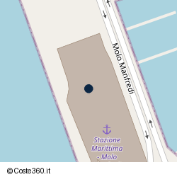 Posizione della concessione demaniale marittima Autorità Portuale di Mar Tirreno Centrale, A. 2018, N. SAL6