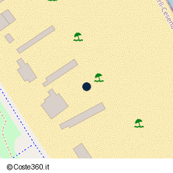 Posizione della concessione demaniale marittima Comune di Cesenatico, A. 2011, N. 126