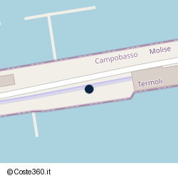 Posizione della concessione demaniale marittima Autorità Portuale di Mar Adriatico Meridionale, A. 2025, N. 68