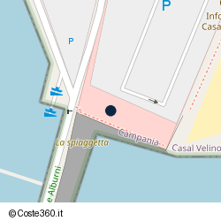 Posizione della concessione balneare Comune di Casal Velino, A. 2009, N. 1