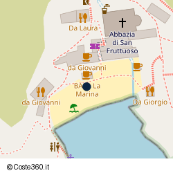 Posizione della concessione demaniale marittima Comune di Camogli, A. 2004, N. 02