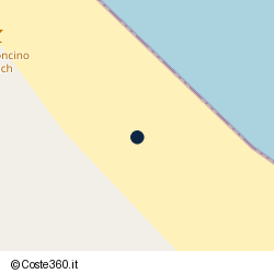 Posizione della concessione balneare Comune di Cassano Allo Ionio, A. 2014, N. 76