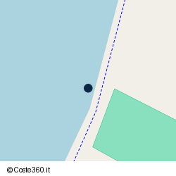 Posizione della concessione demaniale marittima Provv. OOPP di Veneto-Trentino-Friuli, A. 2017, N. 139