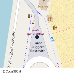 Posizione della concessione demaniale marittima Comune di Rimini, A. 2024, N. 1