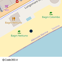 Posizione della concessione demaniale marittima Comune di Albissola Marina, A. 2016, N. 9