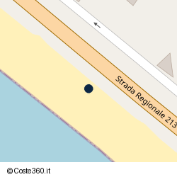 Posizione della concessione balneare Comune di Gaeta, A. 2015, N. 6