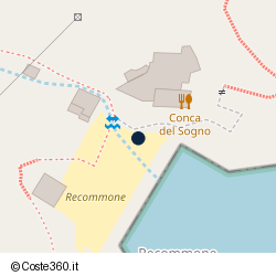 Posizione della concessione demaniale marittima Comune di Massa Lubrense, A. 2020, N. 240