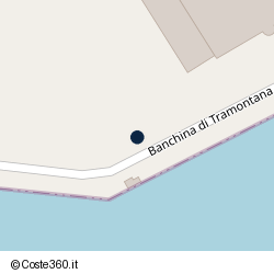 Posizione della concessione demaniale marittima Autorità Portuale Mar Adriatico Meridionale, A. 2025, N. 13