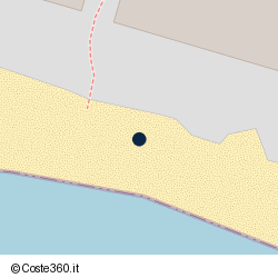 Posizione della concessione demaniale marittima Comune di Castiglione Della Pescaia, A. 2023, N. 16