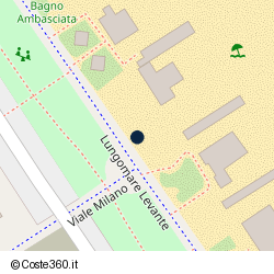 Posizione della concessione balneare Comune di Cesenatico, A. 2025, N. 9