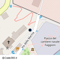 Posizione della concessione demaniale marittima Autorità Portuale di Mar Ligure Orientale, A. 2021, N. 104