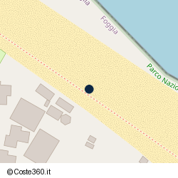 Posizione della concessione balneare Comune di Vieste, A. 2008, N. 1