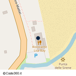 Posizione della concessione balneare Comune di Vieste, A. 2007, N. 39