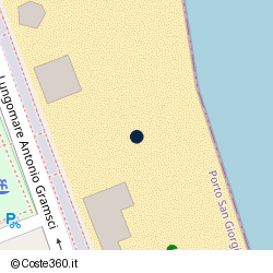 Posizione della concessione demaniale marittima Comune di Porto San Giorgio, A. 2008, N. 222