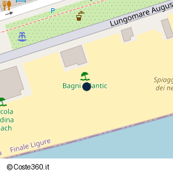 Posizione della concessione balneare Comune di Finale Ligure, A. 2005, N. 48