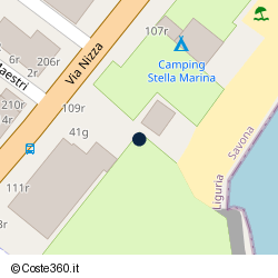 Posizione della concessione demaniale marittima Autorità Portuale di Mar Ligure Occidentale, A. 2022, N. SAV34