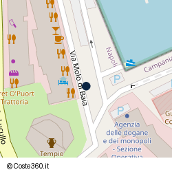 Posizione della concessione balneare Comune di Bacoli, A. 2016, N. 61