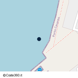 Posizione della concessione demaniale marittima Comune di Porto Cesareo, A. 2024, N. 10