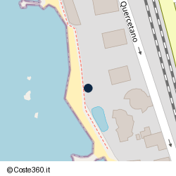 Posizione della concessione demaniale marittima Comune di Rosignano Marittimo, A. 2024, N. 512