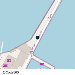 Posizione della concessione demaniale marittima Comune di Capri, A. 2024, N. 07