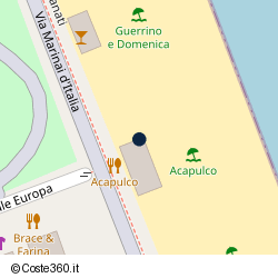 Posizione della concessione balneare Comune di Porto Recanati, A. 2008, N. 16