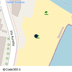 Posizione della concessione demaniale marittima Comune di Spotorno, A. 2025, N. 13